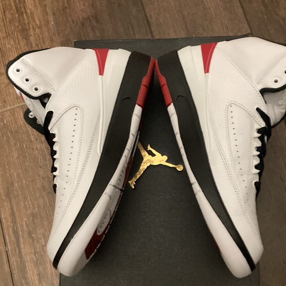 Air Jordan two retro. Brand new never worn. Size 5 youth / 6.5 women’s